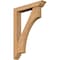 Ekena Millwork Westlake Traditional Smooth Bracket w/ Offset Brace, Western Red Cedar, 5 1/2"W x 30"D x 42"H BKT0604X30X42WTL01SWR - alternate 1